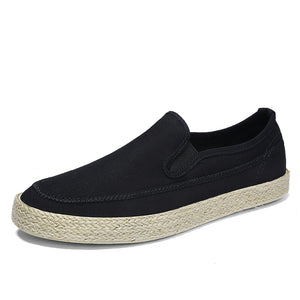 Casual Canvas Shoes Lightweight  Slip on Loafers for Men | runandup - canvas shoes