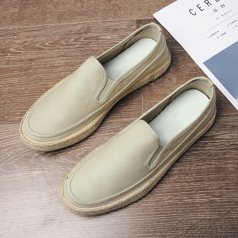 Casual Canvas Shoes Lightweight  Slip on Loafers for Men | runandup - canvas shoes