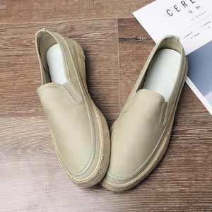 Casual Canvas Shoes Lightweight  Slip on Loafers for Men | runandup - canvas shoes