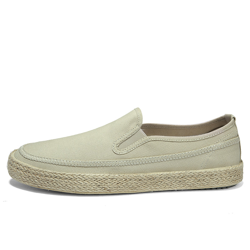 Casual Canvas Shoes Lightweight  Slip on Loafers for Men | runandup - canvas shoes