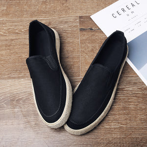 Casual Canvas Shoes Lightweight  Slip on Loafers for Men | runandup - canvas shoes