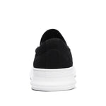 Casual Slip on Canvas Shoes Thick Bottom Loafers for Men | runandup - canvas shoes