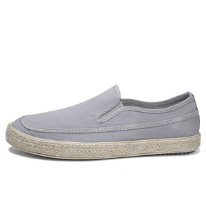 Casual Canvas Shoes Lightweight  Slip on Loafers for Men | runandup - canvas shoes