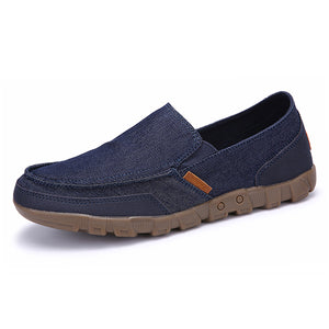 Casual Driving Loafers Slip on Canvas Shoes for Men | runandup - canvas shoes