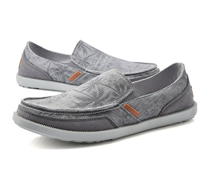 Mens Classic Cloth Shoes Breathable Slip on Flat Loafer | runandup - canvas shoes