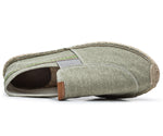 Men's Vintage Slip on Loafers Lightweight Casual Canvas Shoes | runandup - canvas shoes