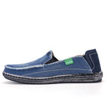 Men's Canvas Slip On Shoes Causal Breathable Loafers | runandup - canvas shoes