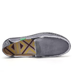 Men's Canvas Slip On Shoes Causal Breathable Loafers | runandup - canvas shoes