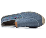 Men's Vintage Slip on Loafers Lightweight Casual Canvas Shoes | runandup - canvas shoes