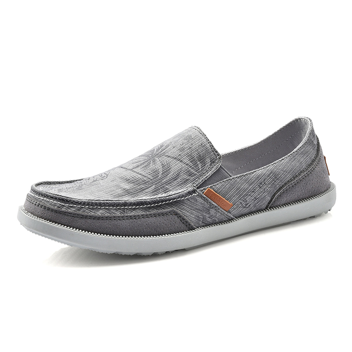 Mens Classic Cloth Shoes Breathable Slip on Flat Loafer | runandup - canvas shoes