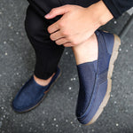 Casual Driving Loafers Slip on Canvas Shoes for Men | runandup - canvas shoes