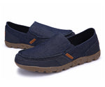 Casual Driving Loafers Slip on Canvas Shoes for Men | runandup - canvas shoes