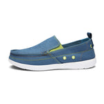 Mens Canvas Shoes Vintage Slip-on Loafers Flat Boat Shoes | runandup - canvas shoes